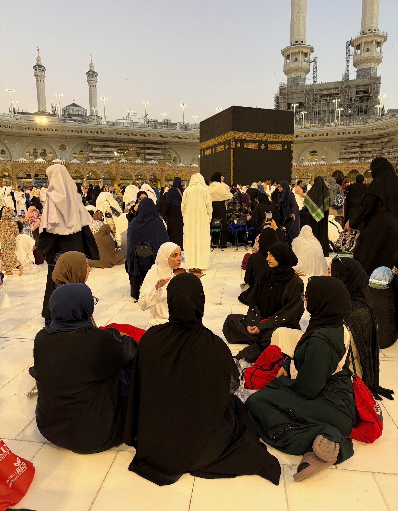 Sunrise Sisters at the Kaaba